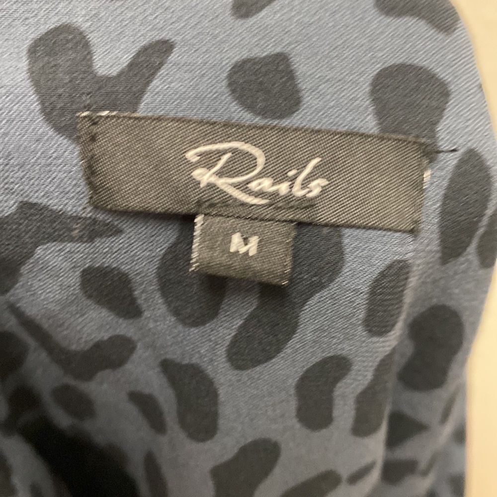 Rails Callen Leopard Jumpsuit Medium - Picture 2 of 6